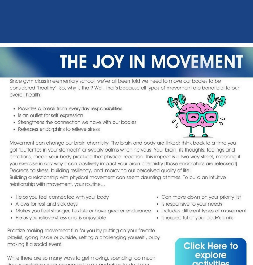 The Joy In Movement