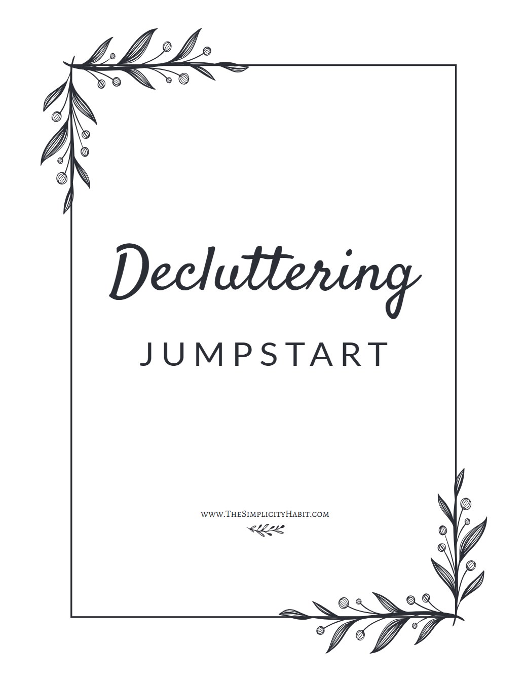 Decluttering Guide