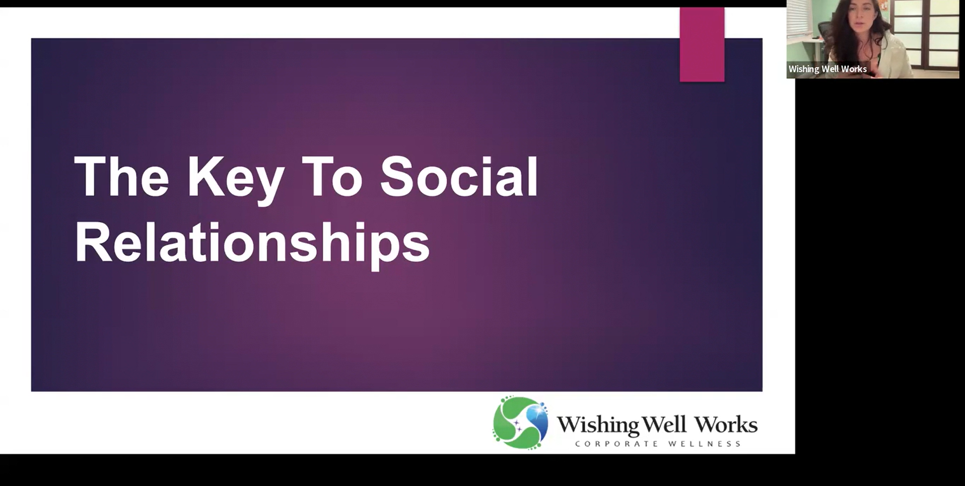 The Key to Social Relationships Webinar