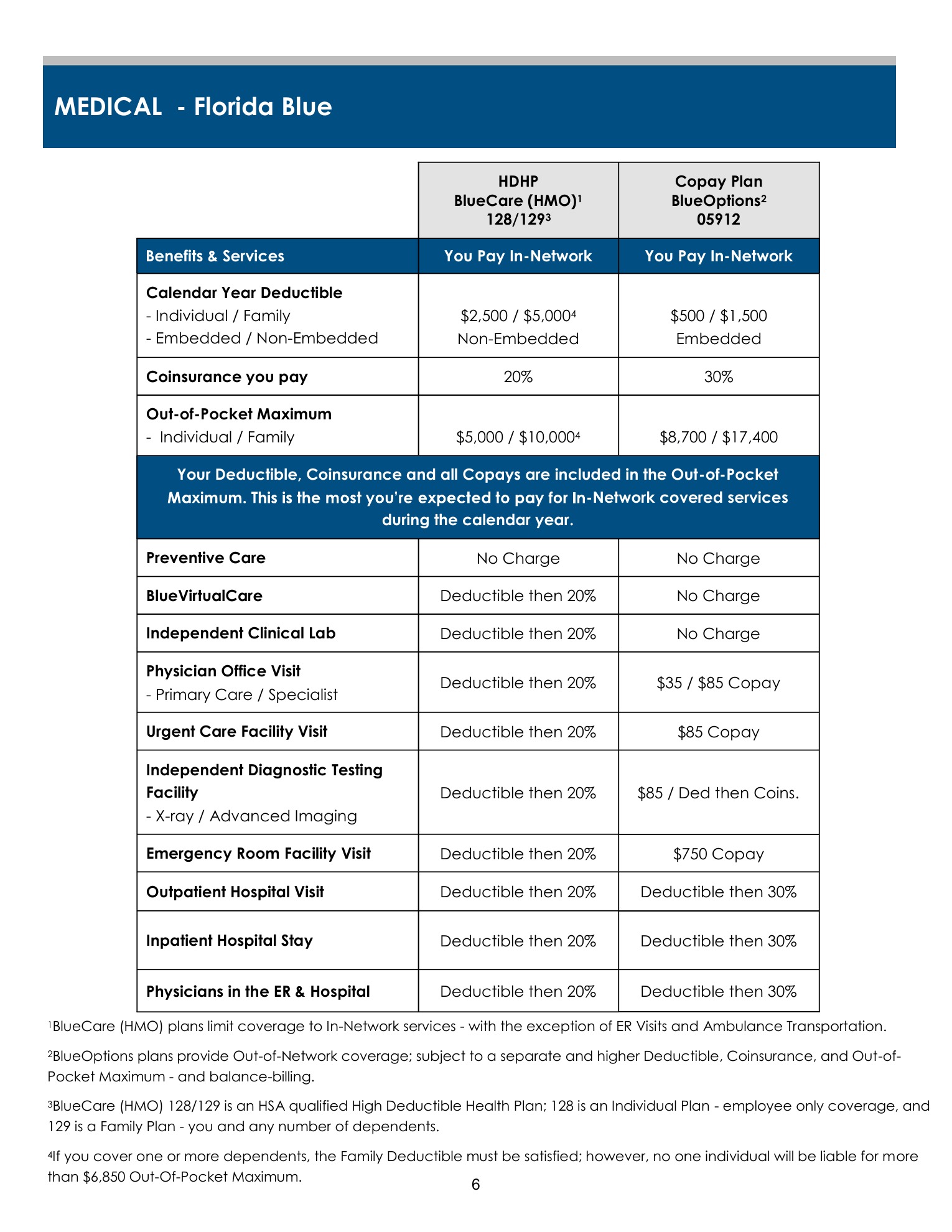 Florida Blue Medical Plans